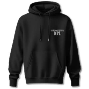 BLACK DEPT HOODIE